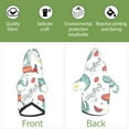 thumbnail image 5 of Bingfone Music Lover Dinosaur Dog Clothes Hoodie, Pet Winter Coat,Puppy Sweatshirts For Small Dogs Boy Girl,Suitable For All Breeds-Small, 5 of 8