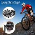 thumbnail image 5 of Pedal de bicicleta de montaña YONGSHENG negro 1 Juego 2 uds, 5 of 5
