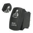 thumbnail image 2 of Waterproof Rocker Switch,Industrial Control Component,2Pcs Waterproof Rocker Switch Toggle ON Off for Automotive Cars Marine Trucks 5 Pin 12V‑24V, 2 of 8
