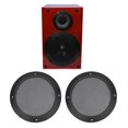 thumbnail image 2 of 2/3/4/5/6.8/8 Inch Black Car Speaker Grill Mesh Round Horn Protective Cover Circle Enclosure Net 2PCS 2 inches, 2 of 5