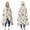 Highland Cow Sunflower, variant on Wearable Blanket,White Highland Cow Flower Butterfly Pattern Hooded Wearable Flannel Blanket for Adults & Teens,Winter Poncho Shawl Wrap Cape Cozy Anti-Pill,50"x60"