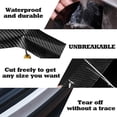 thumbnail image 4 of Xotic Tech Car Door Edge Guards Door Sill Protector Film Automotive Anti-Collision Carbon Fiber Vinyl Wrap Stickers for Most Cars Accessories (4D Black 2.7Inch Wide, 2Ft/1.25Ft), 4 of 9