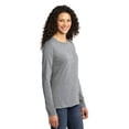 thumbnail image 4 of Port Company Long Sleeve 54oz 100% Cotton TShirt (LPC54LS) Athletic Heather, S, 4 of 6