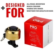 PRO BIKE TOOL Brass Classic 1 Sound Ringer Bicycle Bell for Adult Kids Bike