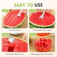 thumbnail image 5 of 2-in-1 Stainless Steel Fruit Cutter, 2025 Watermelon Fork Slicer Cutter, Portable Fruit Cutter for Camping, Picnics & Home Use, Fruit Forks Slicer for Home Party Camping Kitchen Gadget (4 PCS), 5 of 8