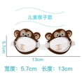 thumbnail image 3 of eapsneg Kids Swim Goggles Pink Cartoon Crab Anti Fog Sport Goggles, 3 Piece, 3 of 7