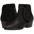 thumbnail image 7 of Lucky Brand Idellina Leather Western Black Leather Pointed Toe Cowboy Bootie (6.5), 7 of 7