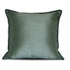 Canopy Faux Silk Pillow, Sage Green