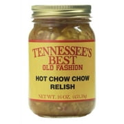 Tennessee's Best Hot Southern Chow Chow Relish | Handcrafted and Small Batch Made| Sweet, Spicy, and Tangy | A Perfect Match For Your HotDog, Sandwich, or Bean Soup