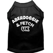 Pet Dog Cat Shirt Screen Printed, "Aberdoggie and Fetch UK"