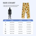 thumbnail image 4 of Honiee Scottish Plaid Sunflower for men - a sleek fusion of Straight Pajama Pants, versatile Lounge Pants, and cozy Sleepwear, all rolled into one-Medium, 4 of 6