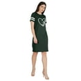 thumbnail image 5 of Inkmeso Besties Tunic Graphic T-Shirts Round Neck Dress Summer Short Sleeve Tops, 5 of 7