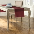 thumbnail image 2 of LA Linen Polyester Poplin Table Runner 14 by 108-Inch, Burgundy, 2 of 2