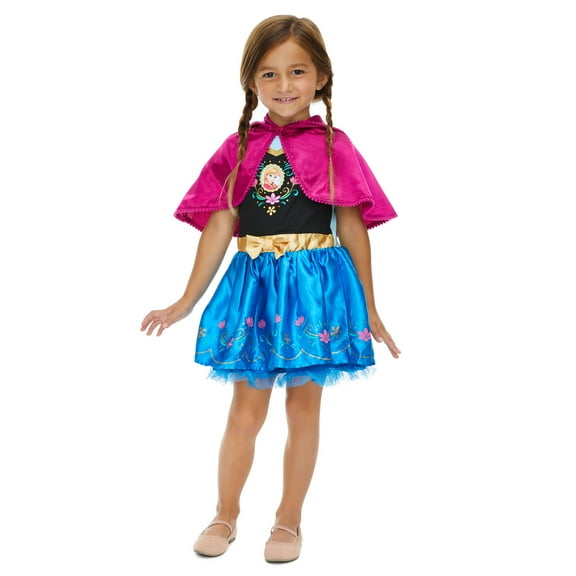 Disney Frozen Princess Anna Toddler Girls Faux Fur Dress Infant to Big Kid