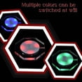 thumbnail image 3 of Posavasos LED recargable por USB, luces para botellas para bebidas, posavasos con luz Flash para bares, fiestas, festivales de bodas, 3 of 6