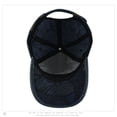 thumbnail image 3 of Gorra de béisbol vintage de mezclilla lavada con forma de C desgastada para adulto, 3 of 5
