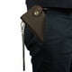 thumbnail image 4 of Cartera de mano de cuero con estampado de dragón vintage para hombre, billetera larga antirrobo, bolso de cuero para hombre, llavero, billetera para hombre, 4 of 6