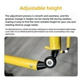 thumbnail image 5 of Adjustable Training Hurdles Speed Agility Hurdle Portable Fitness Equipment for Track Soccer Basketball Practice, 5 of 9