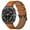Orange, variant on Dwitch Top Genuine Leather Breathable Watch Band Strap For Samsung Galaxy Watch Ultra 47mm Replacement Watch Strap,Orange
