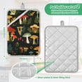 thumbnail image 6 of Yayeee Pot Holders Kitchen Heat Resistant with Pockets 7"x9.8" Cotton Oven Cooking Hot Pads, Various Mushrooms Pattern, 6 of 7