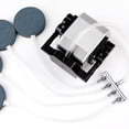 thumbnail image 3 of TISHITA 4mm Cross Aquarium Air Flow Lever Control Valve Pipe Line 12 Way, 3 of 7