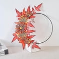 thumbnail image 4 of Corona de Calabaza Colgante JanHm Decoración de Puerta Principal de Otoño Vintage para Navidad, 4 of 5