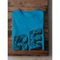 thumbnail image 3 of Be Kind Craquelure T-Shirt Men -Image by Shutterstock, Male Small, 3 of 4