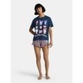 thumbnail image 2 of Hello Kitty & Friends Women’s Tee and Shorts Sleep Set from Grayson Social, 2-Piece, Sizes S-3X, 2 of 5