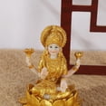 thumbnail image 3 of pitrice Mini Goddess Gold Indian Prosperity Feng Shui Buddha Statues Buddhism Garden Ornament, 3 of 8