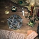 thumbnail image 3 of Base de bola de cristal pentagrama, soporte de exhibición de esfera, estatua, soporte de exhibición de piedra en bruto Plata B, 3 of 9
