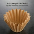 thumbnail image 3 of ACDANC 2026 New 2-5 Cup Coffee Filters, Pack of 100 Unbleached Coffee Filters 5 Cup, Thicken Natural Coffee Filter Basket for Commercial, Home Coffee Maker, Pour Over Coffee Kit (Brown, W02), 3 of 6
