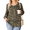 Multicolor AN284, variant on Zeagoo Womens Plus Size Tops Puff Long Sleeve T-Shirts Pleated V Neck Tunics Fall Dressy Casual Loose Blouse