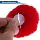 thumbnail image 5 of Accesorios para Casco de Motocicleta Decoración Cola Redonda para Cascos de Motocicleta Bicicleta Esquí Pegatinas de Peluche Rojo 1 Juego, 5 of 6