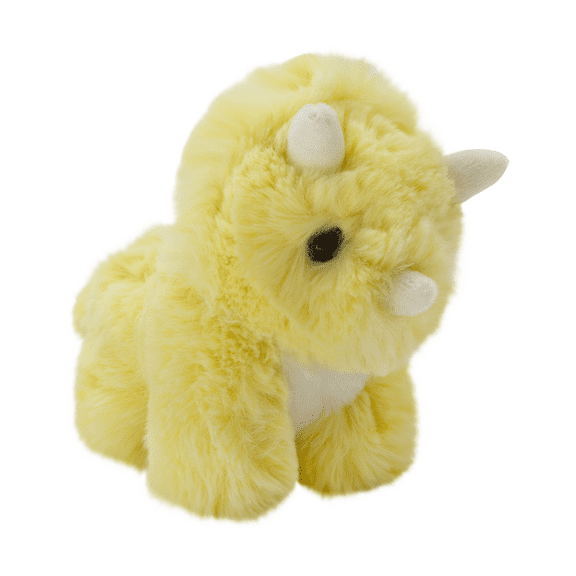 World's Softest Plush Baby 5 inch - Yellow Triceratops (Fall)