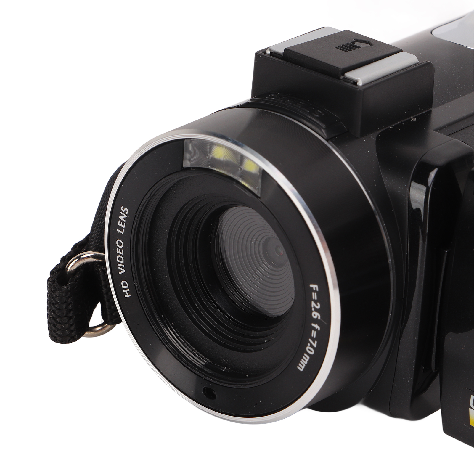 2.7K 48MP Full HD Digital Video Camera 3.0 Inch IPS Screen 18x Digital Zoom Video Camera Camcorder with Remote Control FHD F6