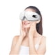 thumbnail image 1 of Masajeador de ojos, Masajeador de ojos con calor para migrañas, Masajeador de sien calentado de 6 modos para relajar los ojos, mejorar la circulación ocular, reducir los ojos secos, ojeras,, 1 of 5
