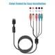 thumbnail image 2 of 2X Ypbpr para PS2 / / Slim HDTV-Ready TV HD Componente AV Cable 5 Hilos 6 Pies Negro, 2 of 5