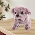 thumbnail image 4 of Simulación Eléctrica Baoblaze Perro de peluche Ladrando Suave Interesante Decoración Juguete de regalo Púrpura claro rojo, 4 of 7