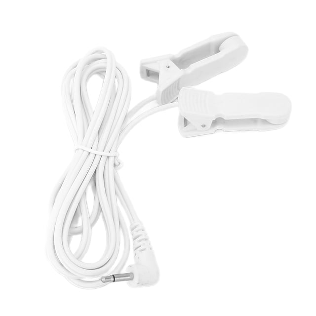 Cable de electrodo BuyWeek para máquina de fisioterapia clip de oreja portátil 2,5 mm