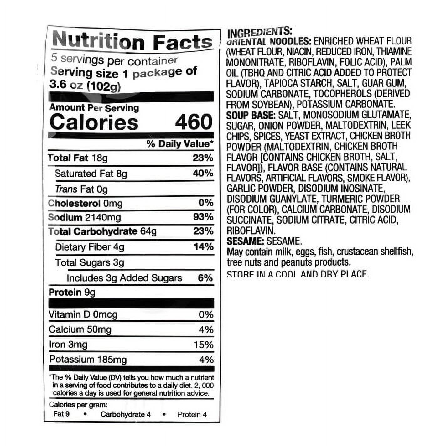 Sapporo Ichiban Shio Ramen Noodle Soup 18 oz