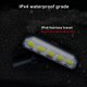 thumbnail image 3 of Luz trasera COB Naiovety carga USB recargable bicicleta de montaña 100lm control remoto negro, 3 of 6