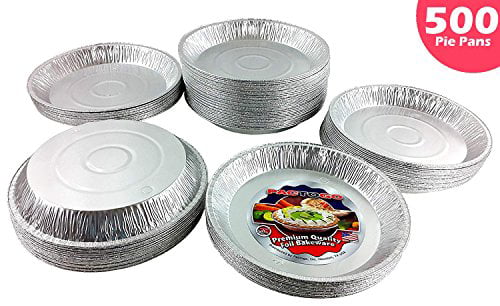 pack of 12 Handi-Foil 12 Aluminum Foil Pie Pan Extra-Deep Disposable Tin Plates 