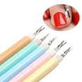 thumbnail image 6 of Cuticle Knife, Cuticle Remover Pen, Double-Sided Cuticle Cutter and Pusher for Manicure and Pedicure, 5 Pack Nail Care Tools with Ergonomic Handle and Sharp Blade, 15cm Length, 6 of 9
