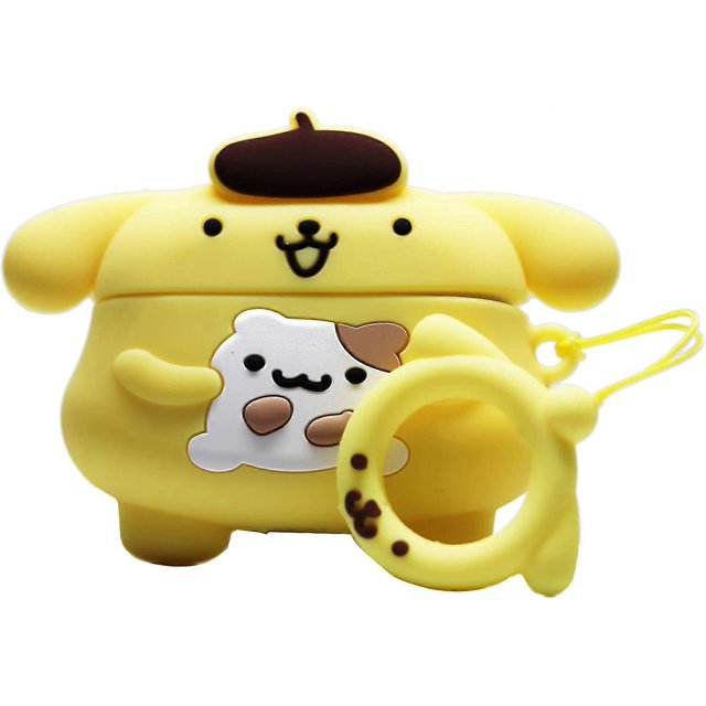 Funda con diseño de monstruo para Apple AirPods Pro, funda de silicona con dibujos animados, funda 3D a prueba de golpes, funda protectora Kawaii, funda anticaídas para auriculares Airpod Pro.