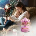 thumbnail image 3 of Carrusel Music Box 4-Horse Rotating Baby Musical Toy Regalos de Navidad, 3 of 8
