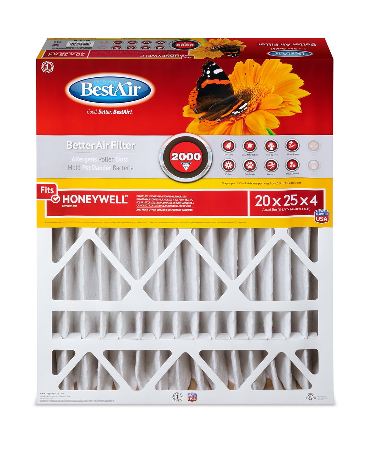 Honeywell bestair furnace deals filters