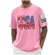 thumbnail image 1 of Tops para hombre, blusas y camisas de cuello redondo y manga corta para hombre, blusas casuales de cuello redondo con estampado de moda para hombre, blusas de cuello redondo y manga corta, camisas par, 1 of 5