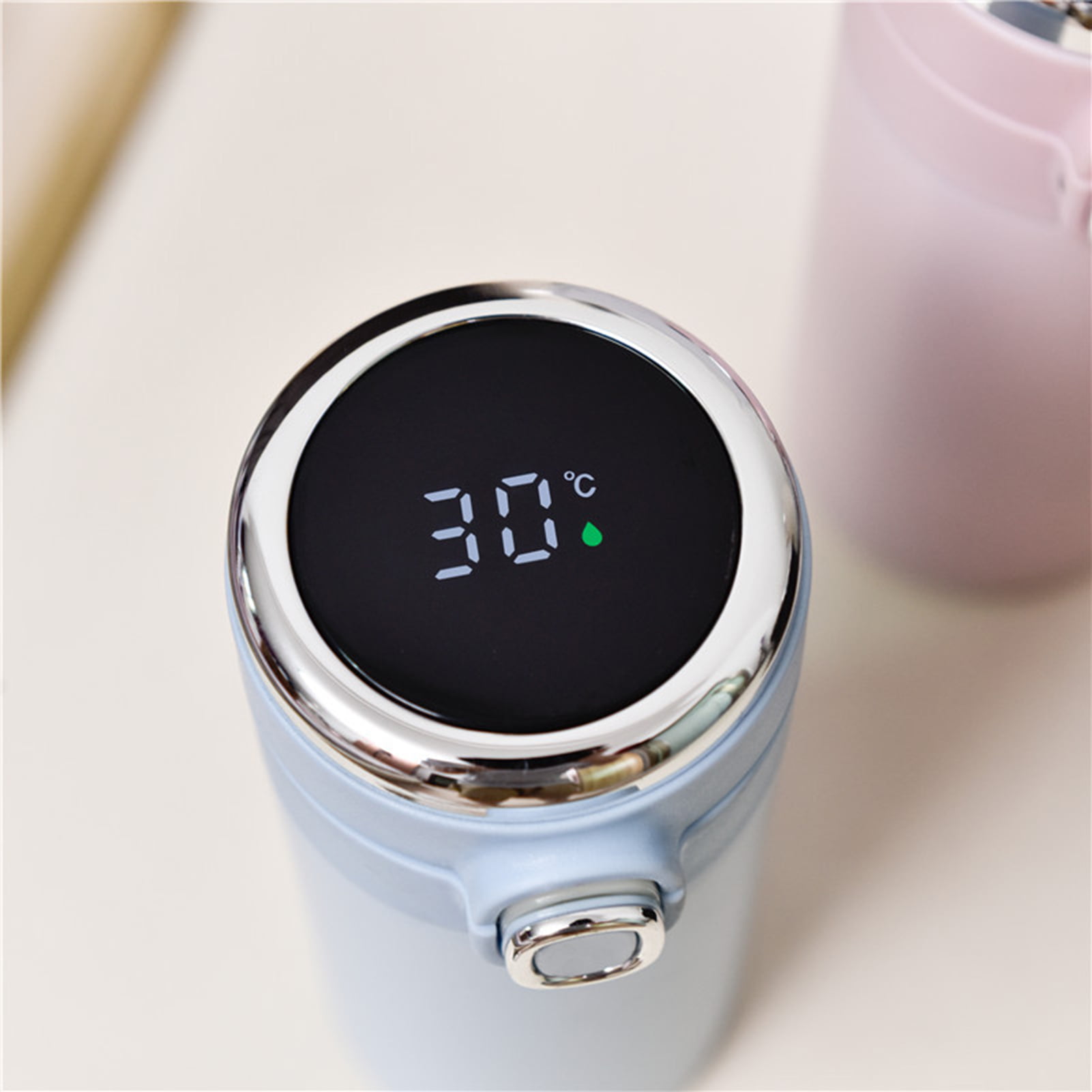 Dropship Intelligent Vacuum Cup Car Protable Thermos Coffee Tea Milk Travel  Thermoses Bottle Stainless Steel Smart Temperature Display to Sell Online  at a Lower Price