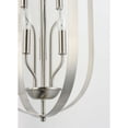 thumbnail image 3 of 10039SN Maxim Lighting Provident-6 Light Chandelier-15 Inches wide by 30 inches high-Satin Nickel Finish    -Traditional Installation, 3 of 5