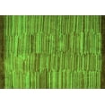 thumbnail image 1 of Ahgly Company Indoor Rectangle Abstract Green Modern Area Rugs, 2' x 5', 1 of 4